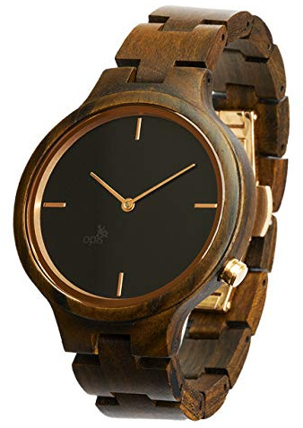 Opis UR-F1 Orologio da polso in legno da donna, Legno di sandalo nero F1., 1:F1-Damen, Bracciale