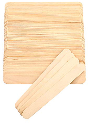 moinkerin 100 Pièces Spatule Bois Epilation Spatule Cire Epilation Spatule Epilation pour Épilation à la Cire