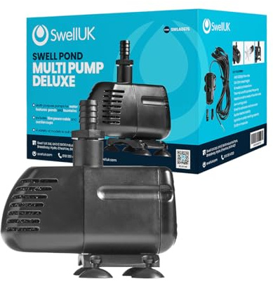 Swell Multi Pump Deluxe 2330 LPH | Water Features, Ponds and Fountains | 10m Power Cable | Energy-Efficient | 3 Year Guarantee