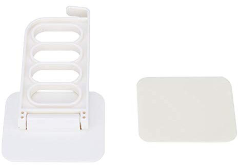 DOACT Appendiabiti Stendibiancheria a Muro Stendibiancheria Adesivo Senza Perforazione (4 Fori)(Beige)