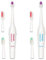 Adults Electric Massage Toothbrush 3 for Head Replacement Battery Operated Porta
