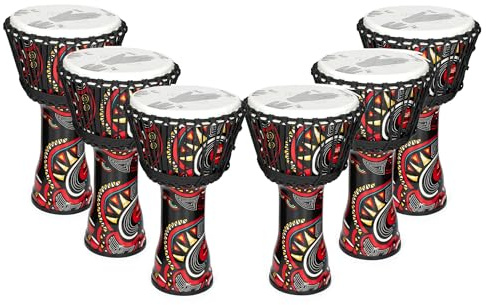 Slagverk Plus karneval Slap Djembe 15,2 x 17,78 cm paket – repinställd