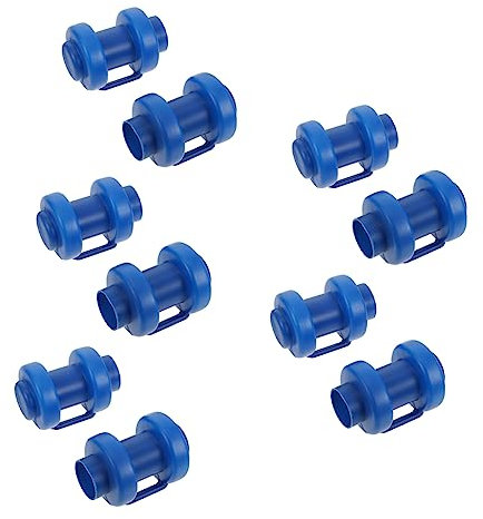 Yardwe 10 Tapas para Postes De Trampolín Accesorios De Fijación Cubiertas Superiores