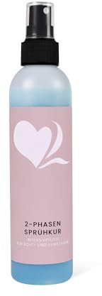 hair2heart Leave in Conditioner Haarpflege 2-Phasen Pflegespray, Extensions Pflege