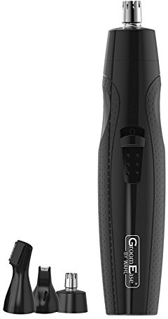 Wahl GroomEase, GroomEase by Wahl Ear and Nose Trimmer, Personal Trimmer, Trimmers for Men and Women, Nose Ear and Eyebrow Trimming, Rinse Clean Blade, Easy to Use, Cordless