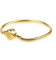 Gnoce Klassisches Charm Armband mit Runder Verschluss Schließe 925 Sterlingsilber Der Moment, den ich Sie treffe Elegantes Schlangenkette für Damen Herren (4Gold, 20)