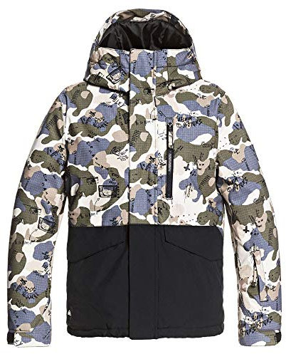 Quiksilver Mission Block - Snöjacka för pojkar 8-16 snow/skidjacka pojke
