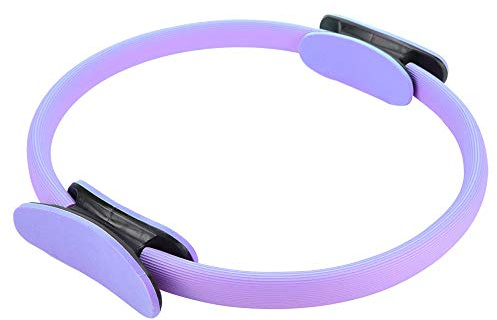 Pilates Ring, Dual Grip Widerstandskreis für Oberschenkel Beine Fitness, 4 Farben Yoga Ring für Frauen Männer zu Hause Studio Reisen