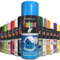 AlezyB 1x Beautiful Blue All Purpose Spray Paint 400ml Professional Quality and Fantastic Finish, Interior, Exterior, Household Multipurpose Spray for Metal | Plastic | Wood | Glass