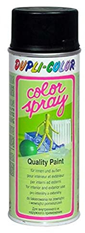 DUPLI-COLOR 585029 Color-Spray, 400 ml, Tiefschwarz Matt 400