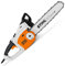 Stihl KETTENSÄGE MSE 230 C-B, 230 V, 2,3 kW, Gewicht 4,1 kg, BAR 40 cm, LEISTUNGSFÄHIGE ELEKTRISCHE SÄGE FÜR TISCHLERARBEITEN