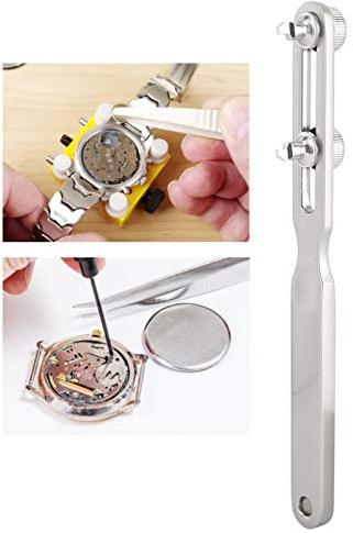 H?llbar klock?ppnare med halkfritt handtag klockreparationsverktyg verstelbare horloge opener f?r att ?ppna klockskyddet och byta ut batterier Reparatie-instrumenten & -sets