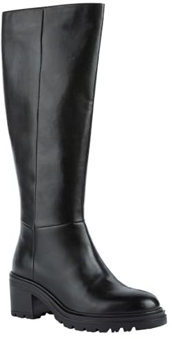 Geox Femme D Damiana J Bottes, Black, 40 EU