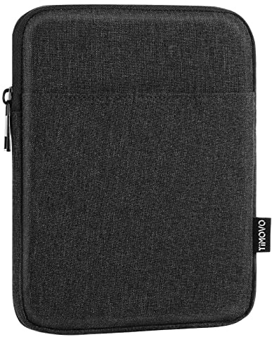 TiMOVO 6-7 Inch Sleeve Case for eReader Book/Colorsoft Signature Edition, Protective Sleeve Cover Pouch Bag Carrying Case for E-Reader & Kobo Devices, Black