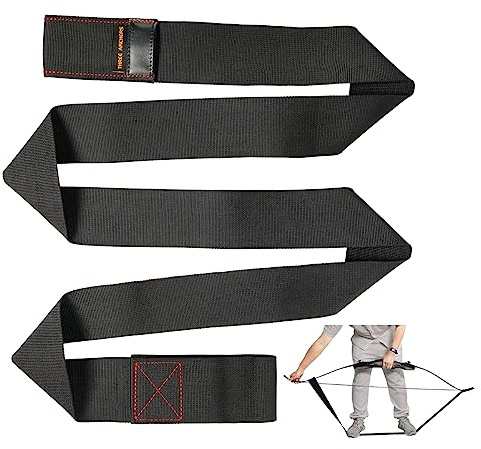 THREE ARCHERS Tenditore ad arco in nylon per arco ricurvo, tiro con l'arco, aiuto per il serraggio e la progettazione