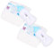 Abaodam 1 Satz Puppenzubehör Puppenflasche Puppen zubehör babywindeln Babyflasche Flaschenspielzeug Spielzeug Mini-Saftflaschen Zubehör für Puppenwindeln kleine Futterflaschen Plastik