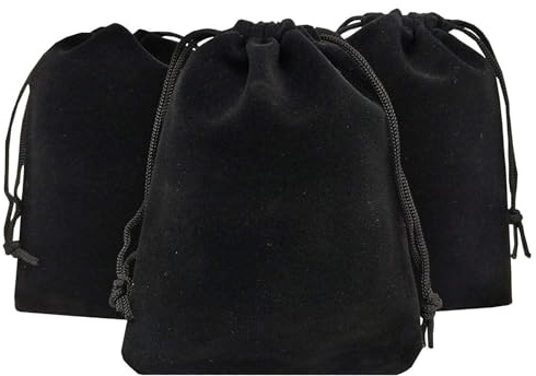 Sac à chaussures pour le rangement de voyage, noir, Sac de rangement pour chaussures en tissu noir
