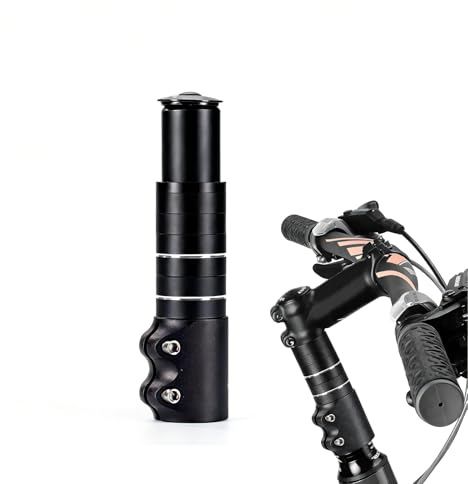 Estensione del manubrio da 28,6 mm – Manubrio regolabile per MTB, bici da strada, City & BMX, comodo stelo a stella (150 mm)