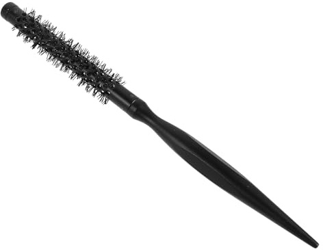 WRITWAA Petite brosse ronde de coiffure : peigne à volume pour les racines - brosse à cheveux à rouleau pour donner du volume et démêler les cheveux courts et fins (10,6 x 0,9 po)