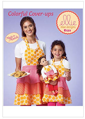 KWIK-SEW PATTERNS englisches Schnittmuster KwikSew 0172 Schürze S-M-L