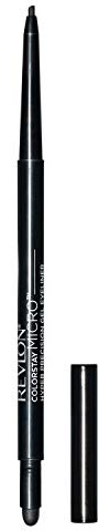 Revlon ColorStay Micro Precision Gel Eyeliner, Eye Makeup mit eingebautem Pinsel, Wasserfest, Langhaftend mit Mikro-Präzisionsspitze, 001 Schwarz, 0,06 g