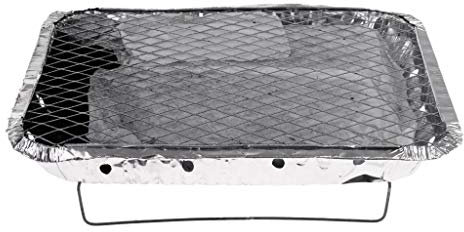 Tubayia Barbecue jetable en aluminium pour camping, plage, pique-nique, randonnée