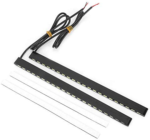 KIMISS 12V feux de jour 5630 haute luminosité LED DRL lampe de Modification de voiture(21LED)