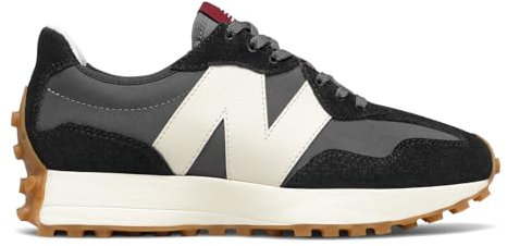 NEW BALANCE Damen 327 Sneaker, Schwarz/Moonbeam, 36 EU