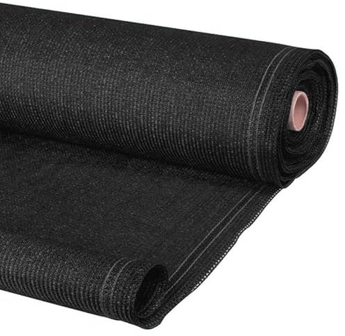 IDMarket - Brise Vue Ultra résistant 1,8 x 10 M Noir 400 GR/m² Haut de Gamme