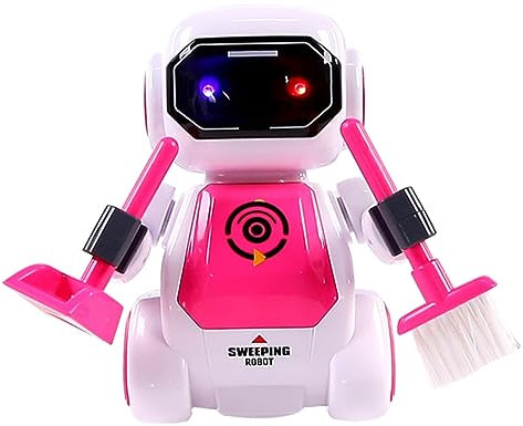 CIYODO Robot Bailarín De Control Remoto para Juguete Robótico Luces Intermitentes Juguete Robot Bailarín Giratorio para