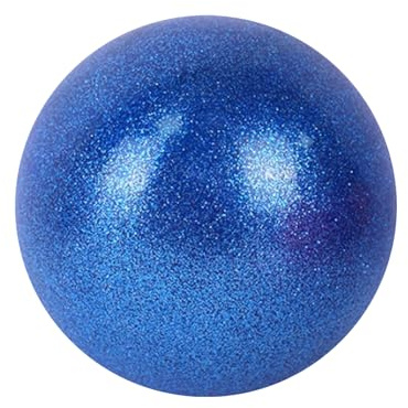 Palla da ginnastica da 15 cm – Allenatore di equilibrio per muscoli del tronco, accessori per allenamento pilates e yoga | Per allenamenti di fitness per donne e ragazze. Design glitterato per un