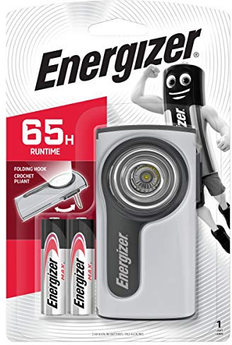 Energizer Lampe Torche Compact LED Metal + 3 Piles LR06/AA - La Torche + 3 Piles ENEFLCOMLED3AA 1 Unité (Lot de 1)