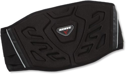 Nerve Nierengurt Solid, Schwarz, M