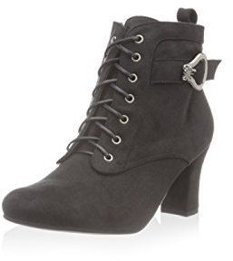 Hirschkogel by Andrea Conti Da.-Stiefelette, Damen Kurzschaft Stiefel, Schwarz (Schwarz 002), 39 EU