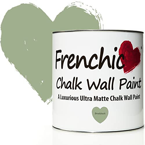 Frenchic Bradstock Chalk Wall Paint, For Interior Walls & Ceilings, Ultra Matte, Washable & Scrubbable (2.5L)