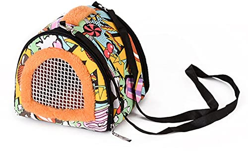 ulapithi Trasportino per porcellini d'India | Borsa da Trasporto Traspirante con Cinturino, Borsa da Viaggio Portatile per porcellini d'India con Porta in