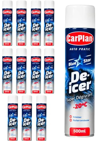 CarPlan De-Icer (500ml, Pack of 12)