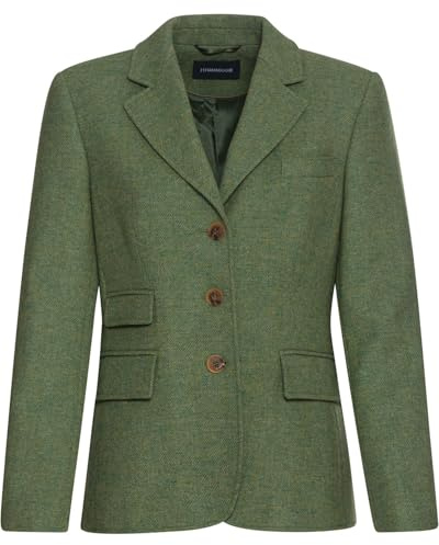 Highmoor Tweed-Blazer Salbei 34