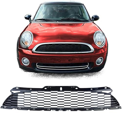 Waben Kühlergrill Schwarz Glanz für Mini One Cooper JCW R56 R57 R58 R59