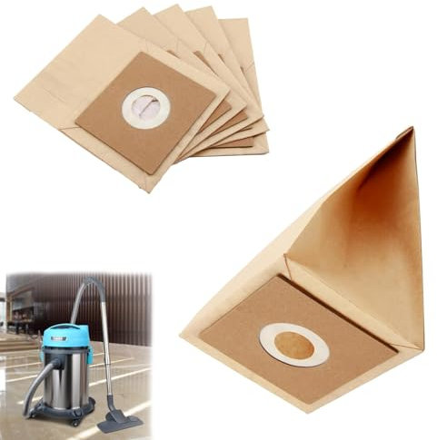 5 Pcs Bush Hoover Bags, Compatible with Multiple Models VCB35B15C1J7W-70 VYTRONIX RBC02 BC-402, BC-501 Argos Value VC-401 VC-402 Dust Bag Hoover Storage Bags Vacuum Cleaner Accessories