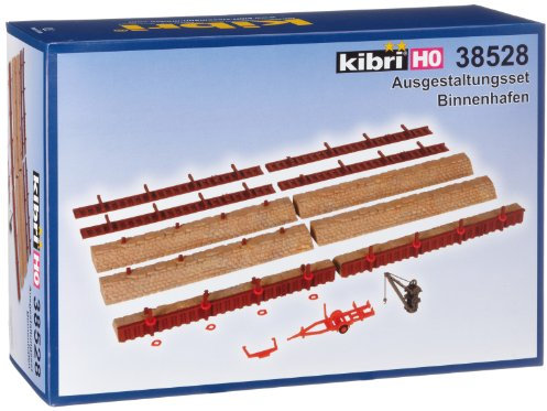 Kibri 38528 - H0 Ausgestaltungsset Binnenhafen