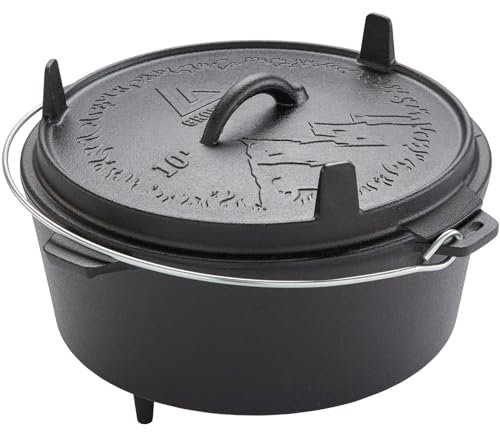Groenberg Feuertopf Askja Pot 10L Koch Topf Dutch Oven Camping Outdoor Gusseisen