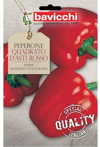 Bavicchi buste semi orto plus (Peperone quadrato d'Asti rosso)