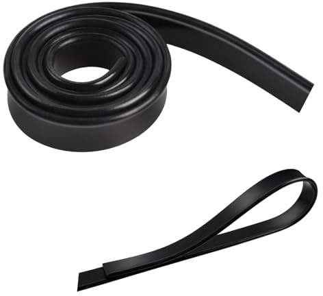 DAJISI 41 Inch Window Squeegee Rubber, Silicone Squeegee Replacement Black Squeegees for Shower Window Cleaning Blade Scrubber Refill Heads for Windows Glass Cleaning Shower Doors