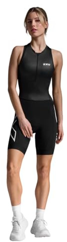 2XU Women's Core Trisuit - Black/White - X-Small