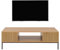 HWC-O39 - Mueble para TV (tablero de fibra de densidad media, 39 x 120 x 60 cm), color natural