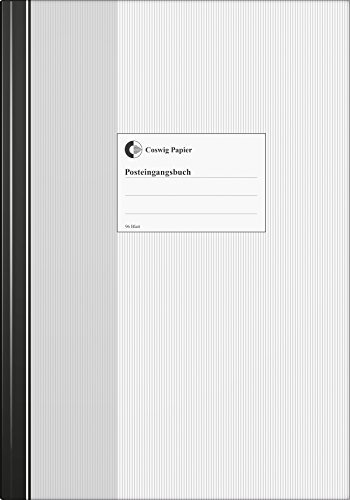 König & Ebhardt 861094603 Portobuch (1 Seite, A4, 210 x 297 mm, 96 Blatt) schwarz