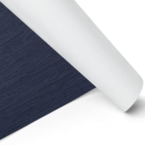 Boutique Marquise Plain Sapphire Wallpaper | Paste The Wall | Blue Texture | Eco-Friendly