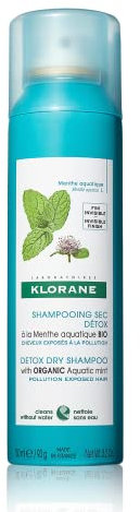 Klorane Detox Dry Shampoo with ORGANIC Aquatic Mint 150ml