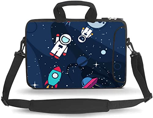 Laptop Bag Carrying Cases Computer Shoulder Messenger Cover for Women,Fits Laptops/Notebook/ebooks/Tablet/ipad (13-13.3 inch, Rocket)